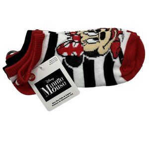 Mini Mouse Socks 6 Pairs Size: 10-4